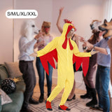Maxbell Chicken Costume Adult Cute Cosplay for Masquerade Carnival Stage Performance S