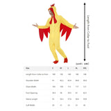 Maxbell Chicken Costume Adult Cute Cosplay for Masquerade Carnival Stage Performance XL