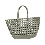 Maxbell Womens Woven Tote Bag Lightweight Summer Beach Handbag for Vacation Shopping Light Green