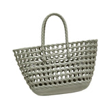 Maxbell Womens Woven Tote Bag Lightweight Summer Beach Handbag for Vacation Shopping Light Green