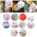 Maxbell Oriental Parasol Chinese Japanese Oil Paper Umbrella for Photo Prop Costumes A