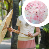 Maxbell Oriental Parasol Chinese Japanese Oil Paper Umbrella for Photo Prop Costumes A