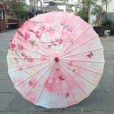 Maxbell Oriental Parasol Chinese Japanese Oil Paper Umbrella for Photo Prop Costumes A