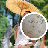 Maxbell Oriental Parasol Chinese Japanese Oil Paper Umbrella for Photo Prop Costumes B