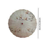 Maxbell Oriental Parasol Chinese Japanese Oil Paper Umbrella for Photo Prop Costumes B