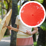 Maxbell Oriental Parasol Chinese Japanese Oil Paper Umbrella for Photo Prop Costumes C