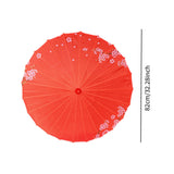 Maxbell Oriental Parasol Chinese Japanese Oil Paper Umbrella for Photo Prop Costumes C