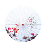 Maxbell Oriental Parasol Chinese Japanese Oil Paper Umbrella for Photo Prop Costumes D