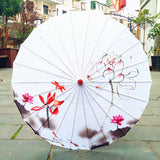 Maxbell Oriental Parasol Chinese Japanese Oil Paper Umbrella for Photo Prop Costumes D