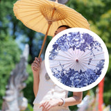 Maxbell Oriental Parasol Chinese Japanese Oil Paper Umbrella for Photo Prop Costumes E
