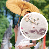 Maxbell Oriental Parasol Chinese Japanese Oil Paper Umbrella for Photo Prop Costumes F