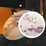Maxbell Oriental Parasol Chinese Japanese Oil Paper Umbrella for Photo Prop Costumes F