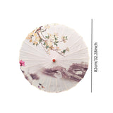Maxbell Oriental Parasol Chinese Japanese Oil Paper Umbrella for Photo Prop Costumes F
