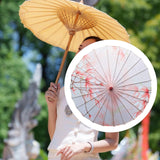 Maxbell Oriental Parasol Chinese Japanese Oil Paper Umbrella for Photo Prop Costumes H