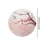 Maxbell Oriental Parasol Chinese Japanese Oil Paper Umbrella for Photo Prop Costumes I