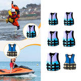 Maxbell Life Suit Vest Breathable Buoyancy Support for Kayaking Water Sports Sailing S  Kids Blue Purple