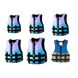 Maxbell Life Suit Vest Breathable Buoyancy Support for Kayaking Water Sports Sailing S  Kids Blue Purple