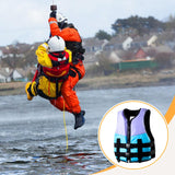 Maxbell Life Suit Vest Breathable Buoyancy Support for Kayaking Water Sports Sailing XXLAdult Blue Purple