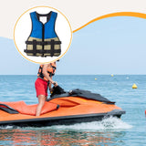 Maxbell Life Suit Vest Breathable Buoyancy Support for Kayaking Water Sports Sailing M Kids Blue Brown