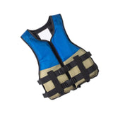 Maxbell Life Suit Vest Breathable Buoyancy Support for Kayaking Water Sports Sailing M Kids Blue Brown