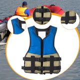Maxbell Life Suit Vest Breathable Buoyancy Support for Kayaking Water Sports Sailing M Kids Blue Brown