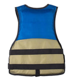 Maxbell Life Suit Vest Breathable Buoyancy Support for Kayaking Water Sports Sailing M Kids Blue Brown