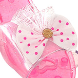 Maxbell Princess Dress up Shoes Dress up Kids Heels for Cosplay Role Playing Costume pink