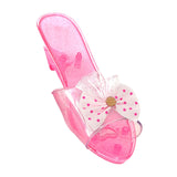 Maxbell Princess Dress up Shoes Dress up Kids Heels for Cosplay Role Playing Costume pink