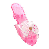 Maxbell Princess Dress up Shoes Dress up Kids Heels for Cosplay Role Playing Costume pink