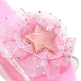 Maxbell Princess Dress up Shoes Dress up Kids Heels for Cosplay Role Playing Costume light pink