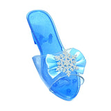 Maxbell Princess Dress up Shoes Dress up Kids Heels for Cosplay Role Playing Costume blue
