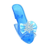 Maxbell Princess Dress up Shoes Dress up Kids Heels for Cosplay Role Playing Costume blue