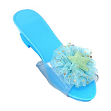 Maxbell Princess Dress up Shoes Dress up Kids Heels for Cosplay Role Playing Costume light blue