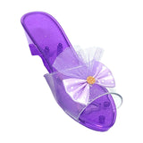 Maxbell Princess Dress up Shoes Dress up Kids Heels for Cosplay Role Playing Costume purple
