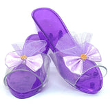 Maxbell Princess Dress up Shoes Dress up Kids Heels for Cosplay Role Playing Costume purple