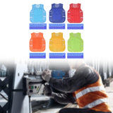 Maxbell Summer Cooling Vest for High Temperature Work Environment Fishing Warehouses Blue