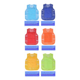 Maxbell Summer Cooling Vest for High Temperature Work Environment Fishing Warehouses Blue
