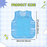 Maxbell Summer Cooling Vest for High Temperature Work Environment Fishing Warehouses Blue