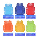 Maxbell Summer Cooling Vest for High Temperature Work Environment Fishing Warehouses Blue