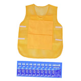 Maxbell Summer Cooling Vest for High Temperature Work Environment Fishing Warehouses Yellow