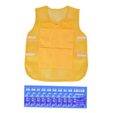 Maxbell Summer Cooling Vest for High Temperature Work Environment Fishing Warehouses Yellow