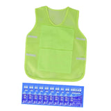 Maxbell Summer Cooling Vest for High Temperature Work Environment Fishing Warehouses Green