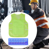 Maxbell Summer Cooling Vest for High Temperature Work Environment Fishing Warehouses Green