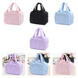 Maxbell Travel Makeup Bag Large Capacity Handbag Cosmetic Pouch for Home Wife Sister Pink