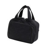 Maxbell Travel Makeup Bag Large Capacity Handbag Cosmetic Pouch for Home Wife Sister Black