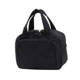 Maxbell Travel Makeup Bag Large Capacity Handbag Cosmetic Pouch for Home Wife Sister Black