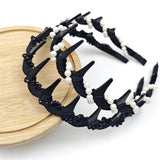 Maxbell Headband Beauty Hair Accessories Fashion Effortless Headwear for Gifts Girls Black