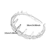 Maxbell Headband Beauty Hair Accessories Fashion Effortless Headwear for Gifts Girls Coffee