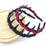Maxbell Headband Beauty Hair Accessories Fashion Effortless Headwear for Gifts Girls Red