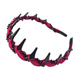 Maxbell Headband Beauty Hair Accessories Fashion Effortless Headwear for Gifts Girls Red